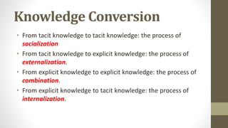 Knowledge management KM PPTS presentation | PPT