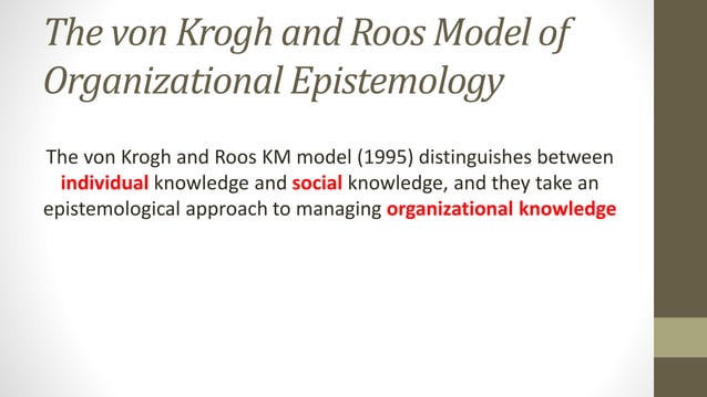 Knowledge management KM PPTS presentation | PPT