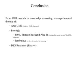 Using UML for Ontology construction: a case study in Agriculture | PPT