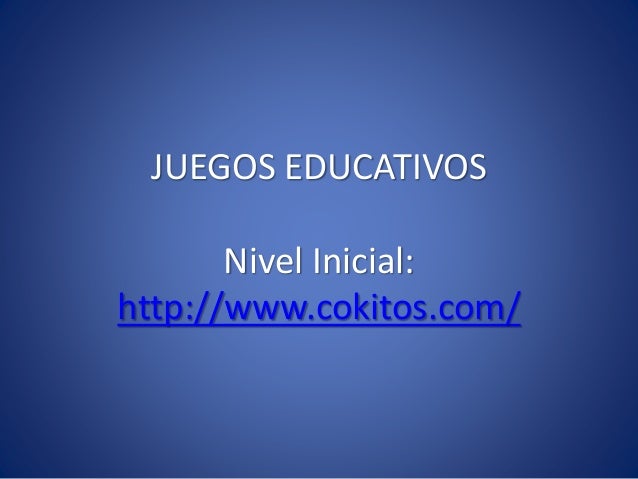 Featured image of post Cokitos Juegos