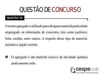 QUESTÃO DE CONCURSO
 