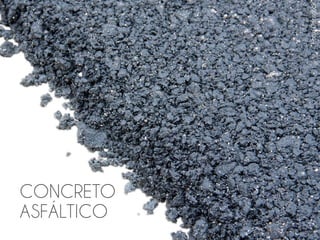 AGREGADOS:
DIVERSAS
FINALIDADES
CONCRETOS
ETC.
ARGAMASSA
CONCRETO ASFÁLTICOS
BASE DE
PAVIMENTOS
LASTRO DE
FERROVIA
 