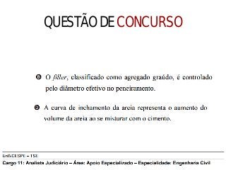 QUESTÃO DE CONCURSO
2011
 
