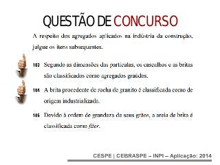 QUESTÃO DE CONCURSO
2011
 