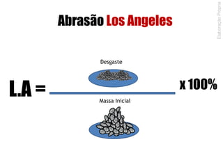 Módulo de Finura
Soma das porcentagens RETIDAS ACUMULADAS de um
agregado, nas peneiras da série: normal DIVIDIDA POR
100.
 