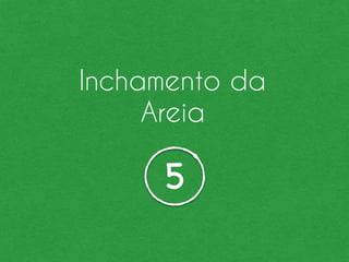 Módulo de Finura
Módulo de finura: soma das porcentagens retidas acumuladas de
um agregado, nas peneiras da série: normal dividida por 100.
Peneira % Retida
% Retida
Acumulada
4,8 0% 0 %
2,4 20 % 20 %
1,2 30% 50 %
0,6 50 % 100 %
0,3 0 % 100 %
0,15 0% 100 %
Somatório 370 %
M. F. 3,7
Agregado 1: Areia Grossa
 