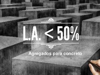 Agregados para concreto
 
