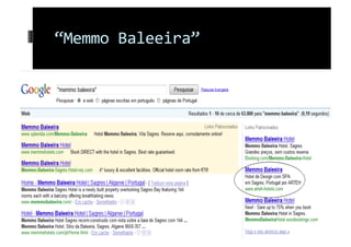 “Memmo Baleeira” 
 