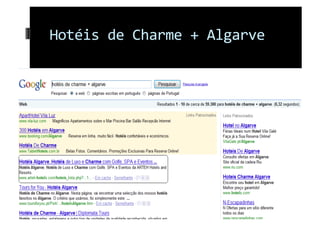 Hotéis de Charme + Algarve 
 