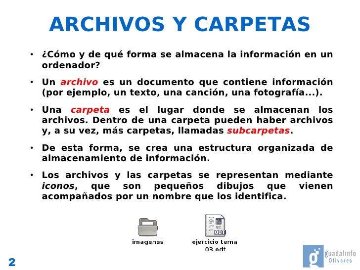Archivos Y Carpetas