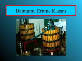 Balmumu Eritme Kazanı
 
