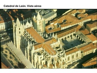 Catedral de León. Vista aérea 