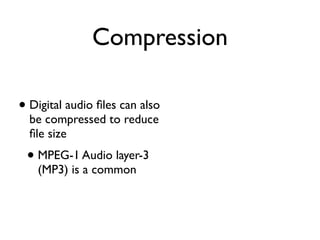 how to reduce a file size of a digital audio file how to reduce a file size of a digital audio file