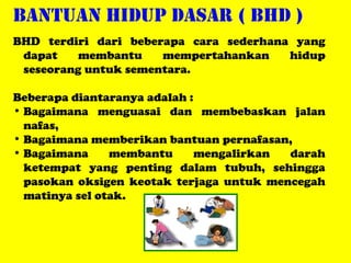 Bhd Rjp Panduan Lengkap Bantuan Hidup Dasar dan Resusitasi Jantung Paru | PPT