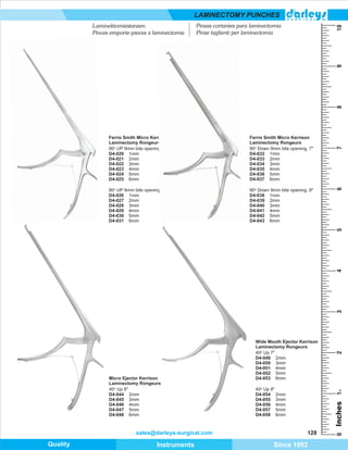 3 Pinze 3,5''+5,5''+6,5'' Strumenti Chirurgici ORL