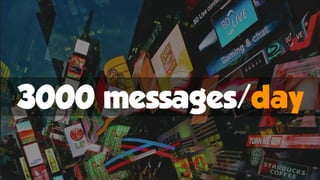 3000 messages/day
 