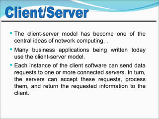 04 Client Server Technology | PPT