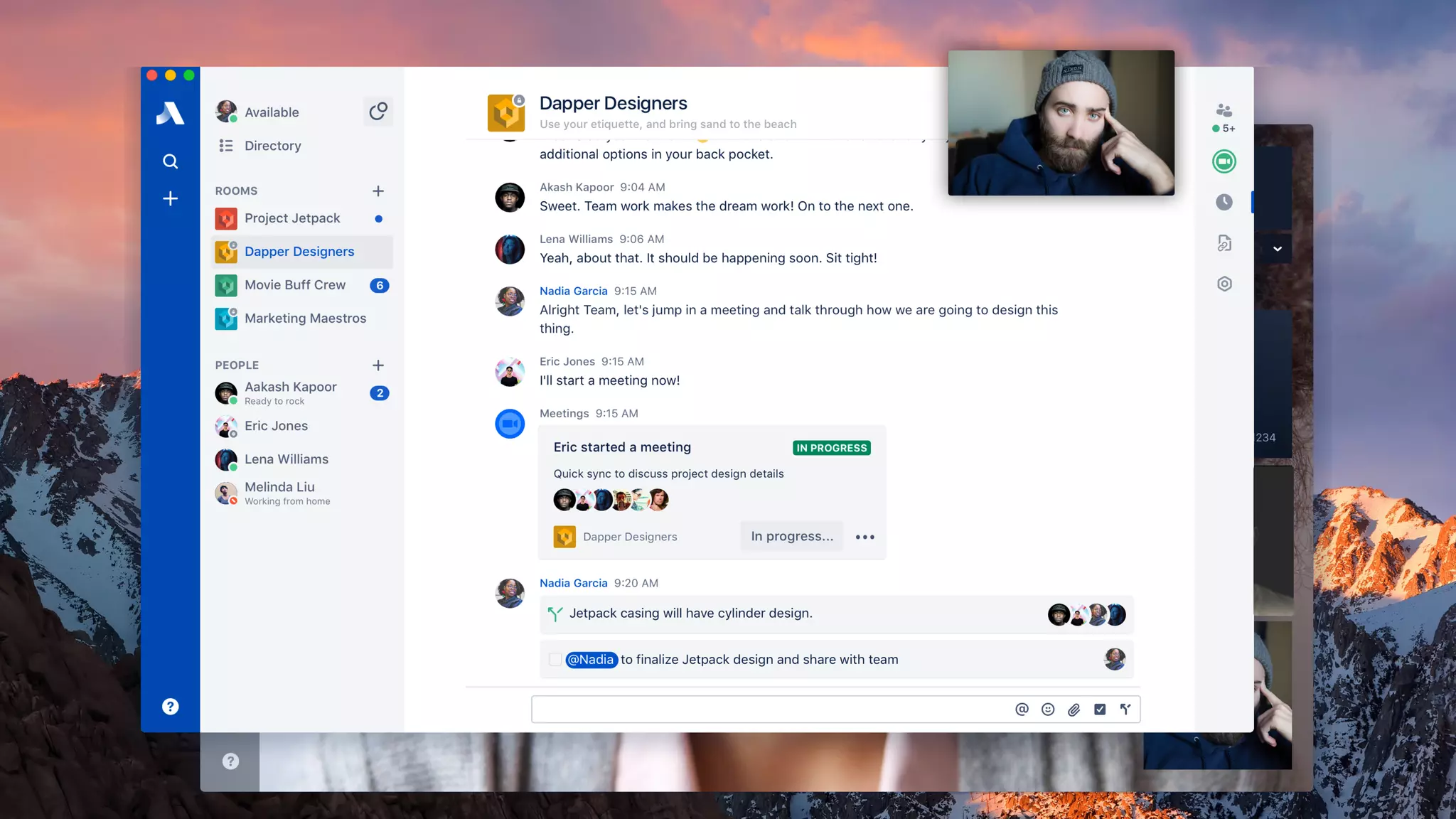 Stride Apps
Bring your favorite tools to the conversation
(or build your own)
 