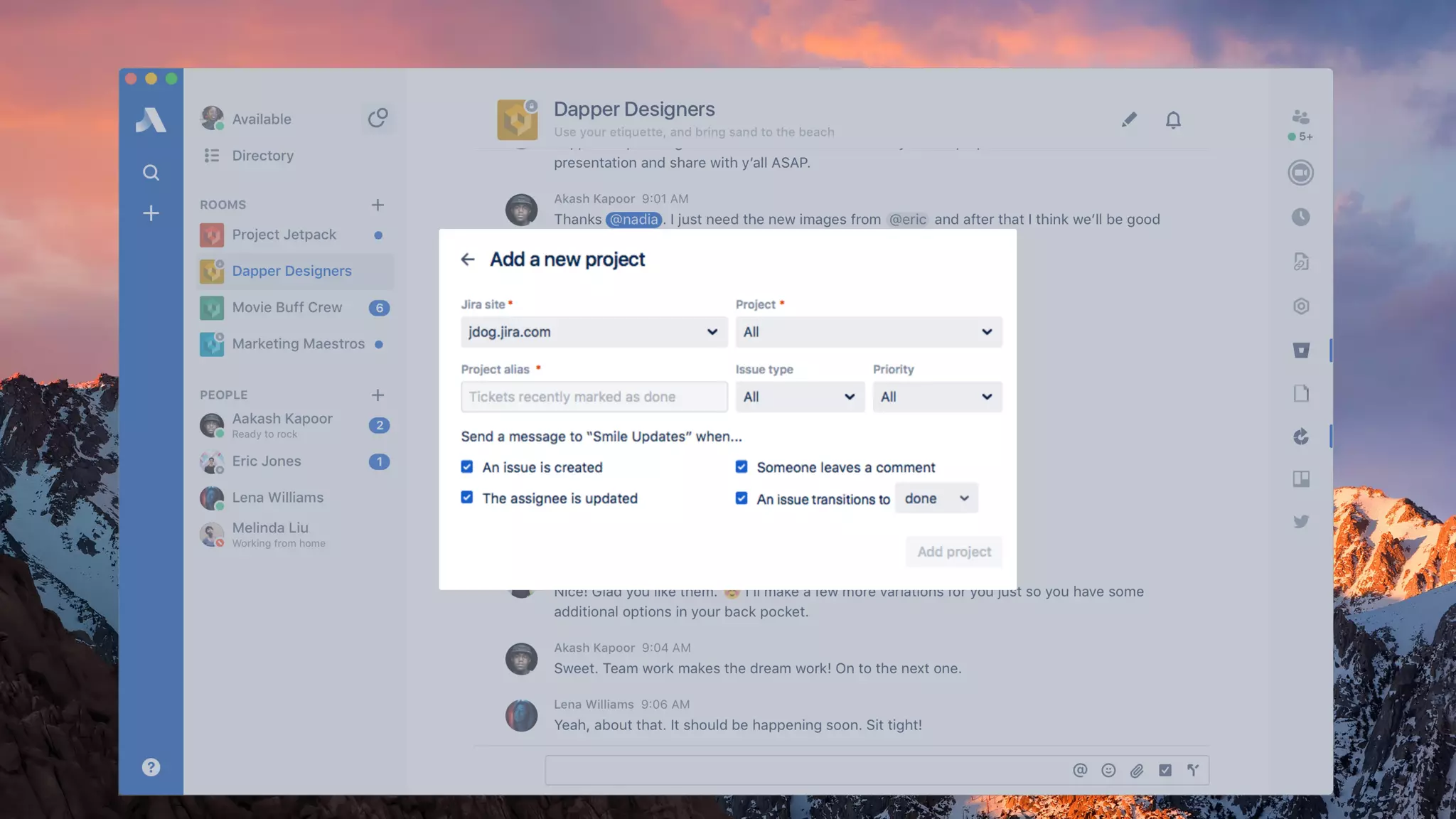 FREE
unlimited users
$3/user
for an advanced feature set
OR
including group video meetings and audio
5x cheaper than other chat + video solutions
 