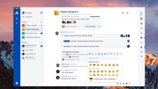 Audio and Video Meetings
Face to face is just a click (or tap) away
 