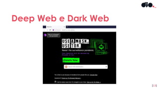 Deep Web e Dark Web
[13]
 