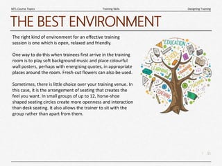 Designing Training | PPTX