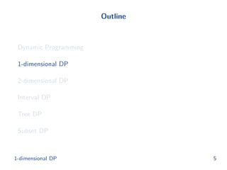 Dynamic programming | PPT