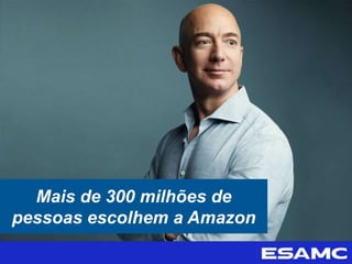 Mais de 300 milhões de
pessoas escolhem a Amazon
 