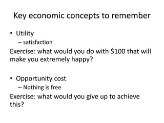 Economics and ecohealth