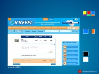 2
2
home
Cliquer
sur le cercle
On peut déplacer plusieurs
objets en même temps.
Disable the layer in the master page
Cliquer
sur le cercle
Cliquer
sur le cercle
Type de flèches
1 2
2
home
Cliquer
sur le cercle
On peut déplacer plusieurs
objets en même temps.
Disable the layer in the master page
Cliquer
sur le cercle
Cliquer
sur le cercle
Type de flèches
1
www.krefel.be
 