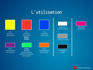 2
2
home
Cliquer
sur le cercle
On peut déplacer plusieurs
objets en même temps.
Disable the layer in the master page
Cliquer
sur le cercle
Cliquer
sur le cercle
Type de flèches
1 2
2
home
Cliquer
sur le cercle
On peut déplacer plusieurs
objets en même temps.
Disable the layer in the master page
Cliquer
sur le cercle
Cliquer
sur le cercle
Type de flèches
1
L’utilisation
Valider
En stock
Ajouter au panier
Passer une commande
Call-to-action
Panier
Nom du produit
Call-to-action
Panier
Nom du produit
Call-to-action
Prix
Promotion
Call-to-action
Refuser
Annuler
Prix
Promotion
Call-to-action
Prix
Promotion
Call-to-action
Continuer un achat
Fond du site
Fond des images
Vêtements
Vente privée
La description
Le prix
 