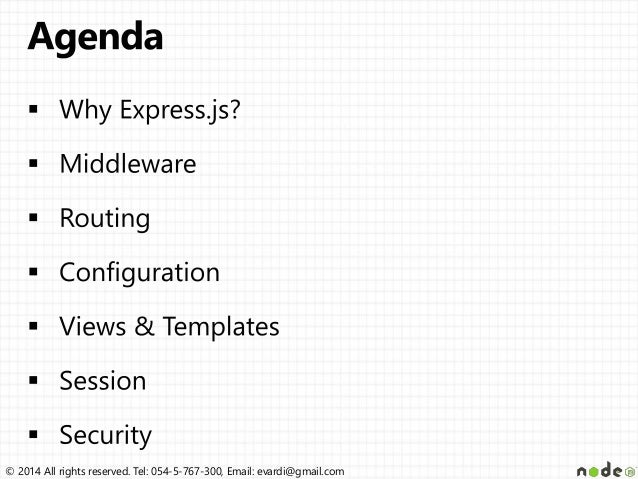 node js express example