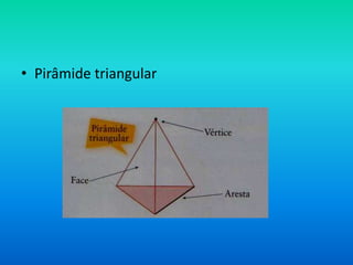 • Pirâmide triangular
 