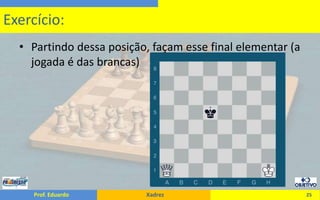 Tutorial de Xadrez grátis - Xadrez - Finais básicos (elementares