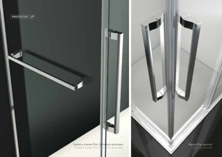 Toallero y maneta Plus. Elementos opcionales   Maneta Plus opcional
      Toalheiro e pega Plus. Elementos opcionales    Pega Plus opcional
20
 