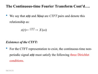 Ctft Table 04-Frequency Domain Analysis of Continuous-Time Signals and Systems_2.ppt
