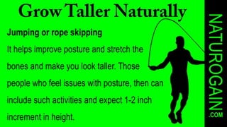 10 PROVEN EXERCISES TO GROW TALLER AFTER 20  How to grow taller, Grow  taller exercises, Taller exercises