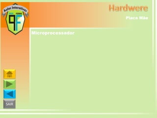 Placa Mãe

Microprocessador

SAIR

 