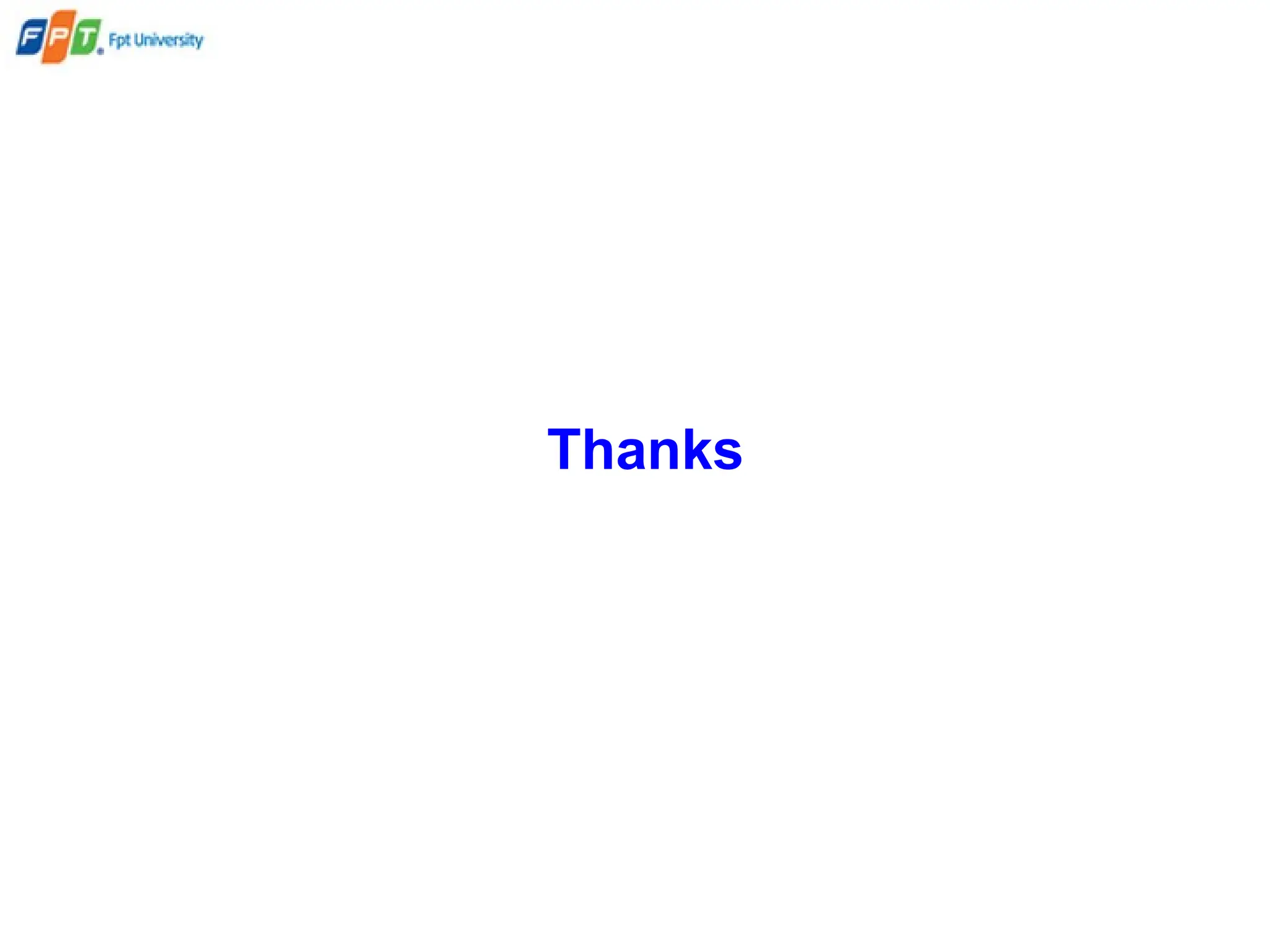 Thanks
 