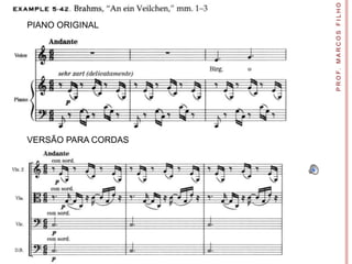 P R O F. M A R C O S F I L H O
PIANO ORIGINAL




VERSÃO PARA CORDAS
 