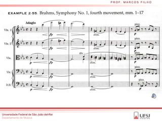 P R O F. M A R C O S F I L H O




Universidade Federal de São João del-Rei
Departamento de Música
 