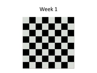 Week 1
 