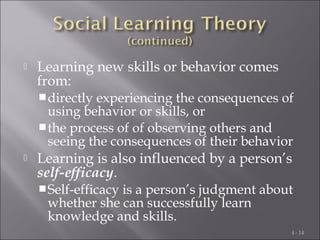 04 learning - theories and program design | PPT