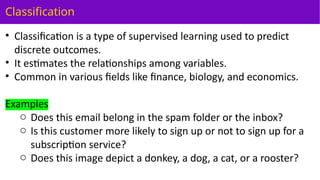 Estimate Classification Matrix Linear Classification using fundamental Matrix multiplication | PPTX