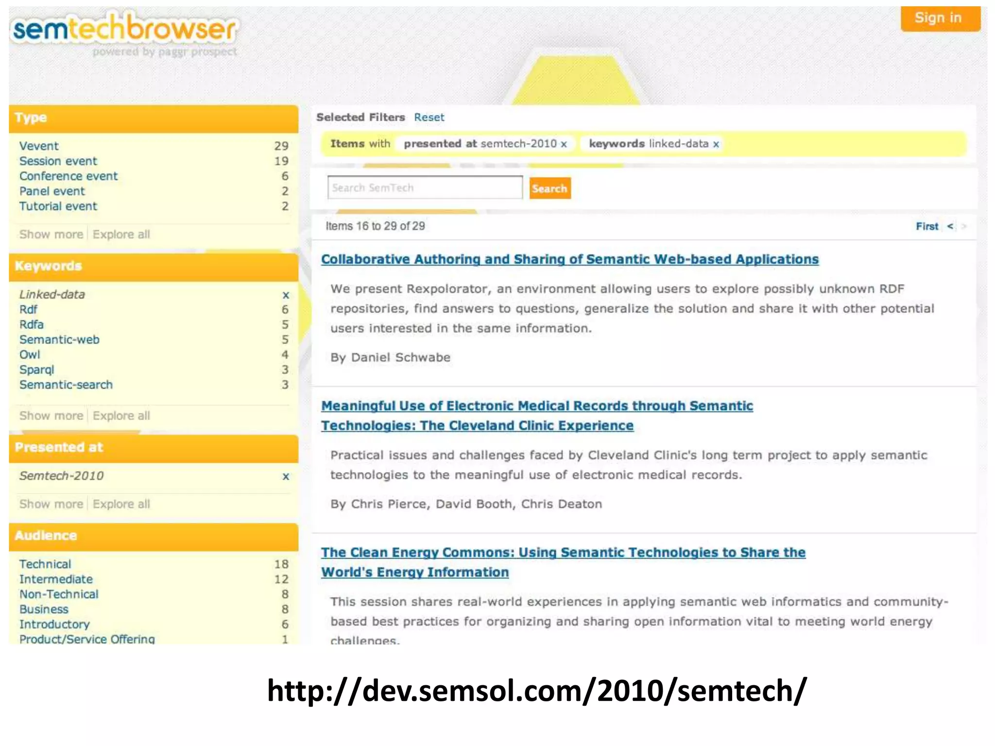 Domain Specific ApplicationsGovernmentData.govData.gov.ukhttp://data-gov.tw.rpi.edu/wiki/DemosMusicSeevl.netDbpedia MobileLife ScienceLinkedLifeDataSportsBBC World Cup