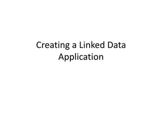 Accessing a SPARQL EndpointJena / ARQ (Java)http://jena.sourceforge.net/Sesame (Java)http://www.openrdf.org/SPARQL Wrapper (Python)http://sparql-wrapper.sourceforge.net/PySPARQL (Python)http://code.google.com/p/pysparql/