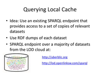 Follow-up QueriesIdea: issue follow-up queries over other datasets based on results from previous queriesSubstituting placeholders in query templates