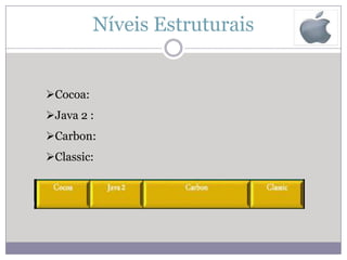 Níveis EstruturaisO nível verde apresenta tecnologias multimídia :Quartz