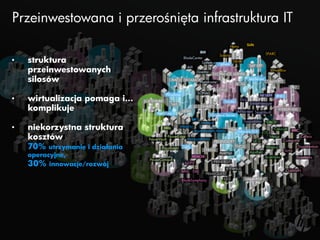Przeinwestowana i przerośnięta infrastruktura ITSunNetrastruktura przeinwestowanych silosów