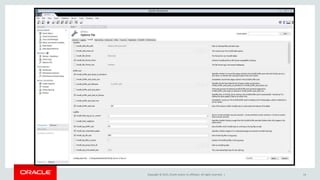 Copyright © 2015, Oracle and/or its affiliates. All rights reserved. | 14
 